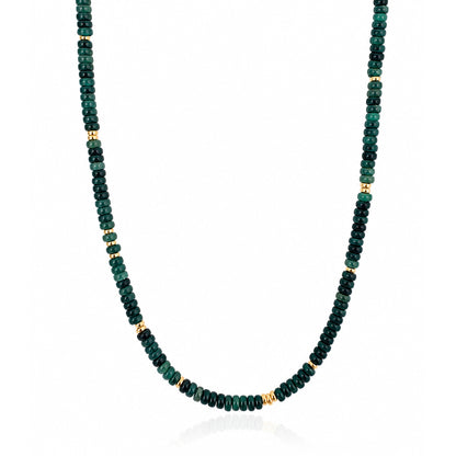 Risa Teal Apatite Beaded Necklace