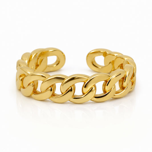 Solene Gold Chain Toe Ring