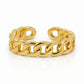 Solene Gold Chain Toe Ring