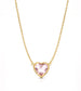 Sweetest Thing Pink Spinel Heart Necklace