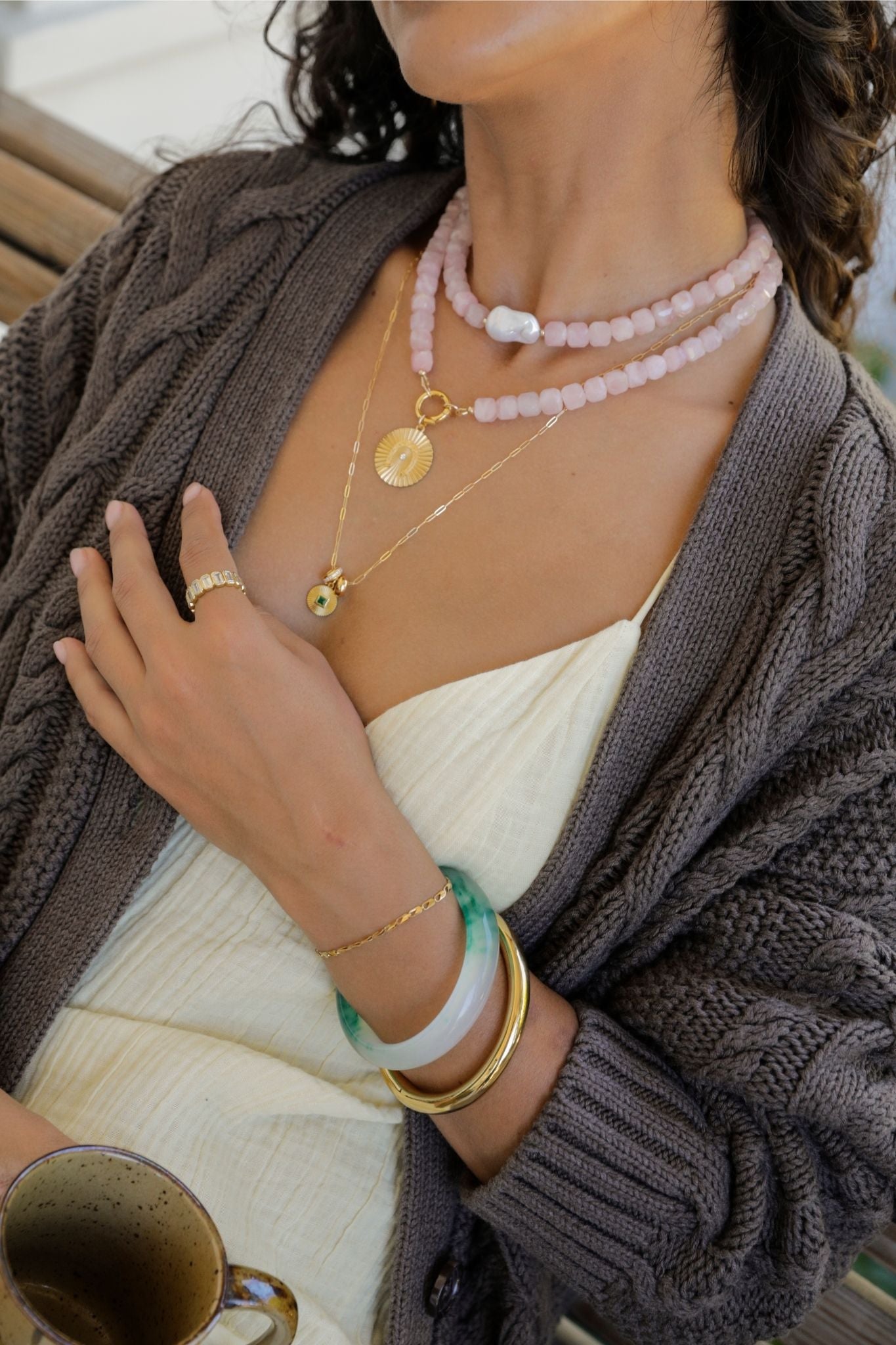 Topanga Emerald Cut Eternity Band