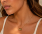 Tre Verde Charm Spacer Necklace
