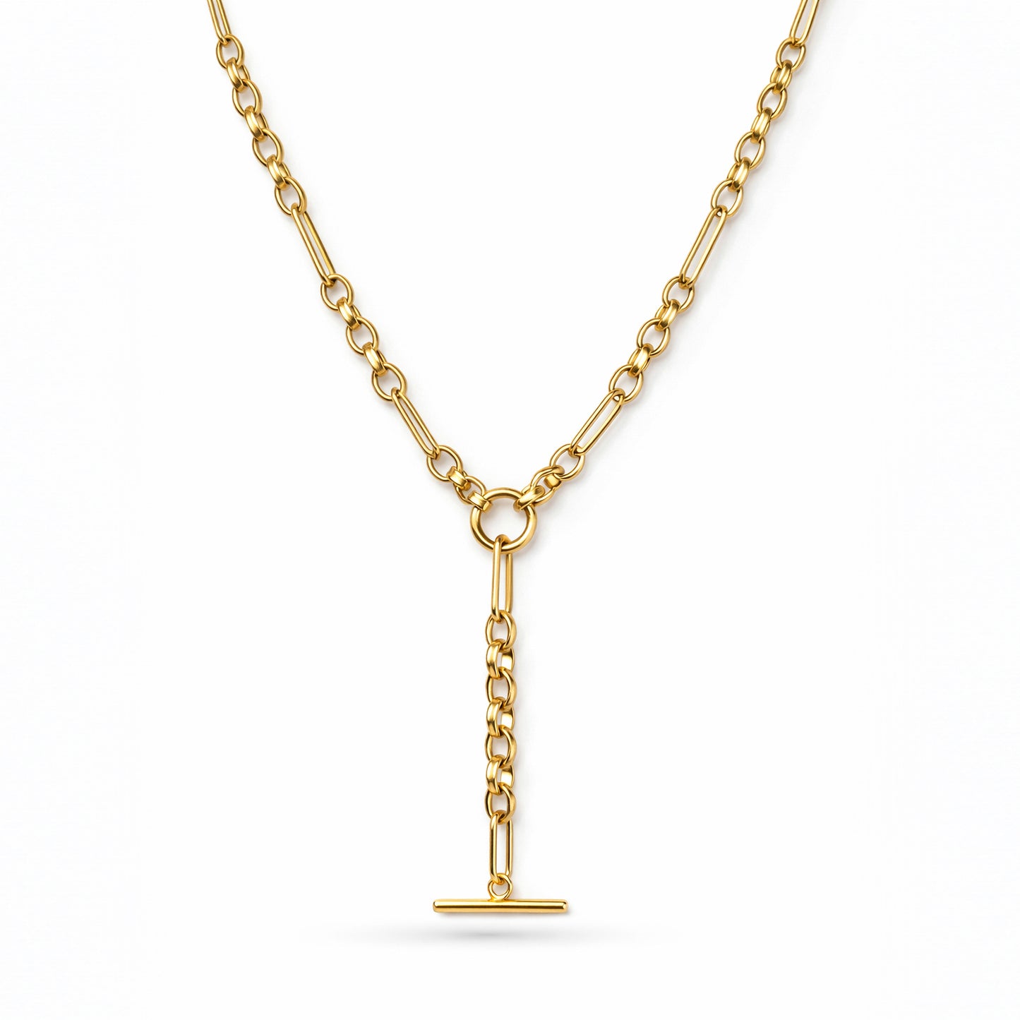 Vivienne Lariat Charm Holder Necklace