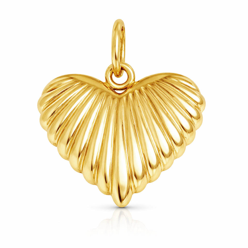 Zelda Gold Heart Charm